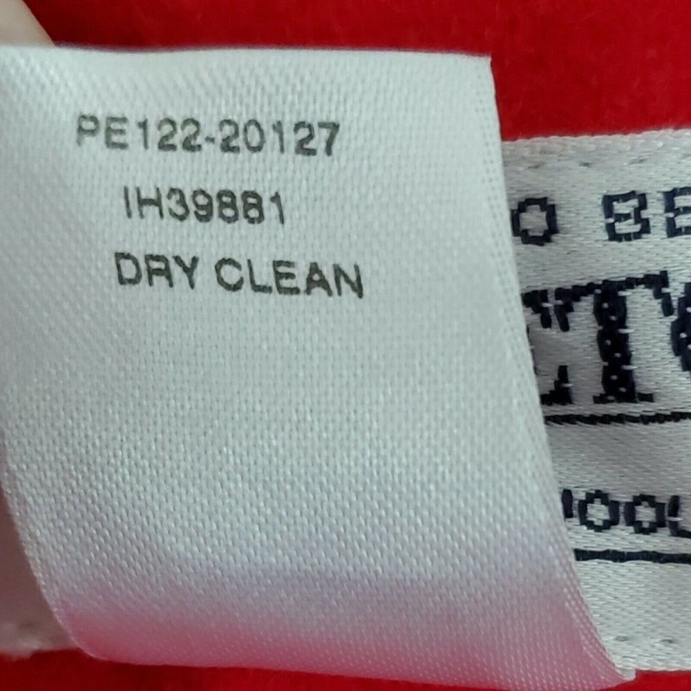 Pendleton Jacket Red Medium Virgin Wool Zip Up Mo… - image 8